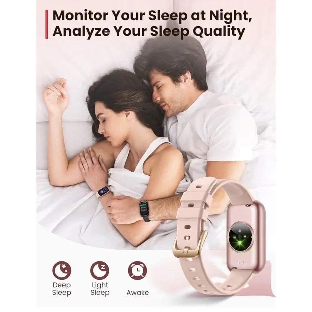 Smart Watch Health Fitness Tracker with 24/7 Heart Rate, Blood Oxygen Pressure
